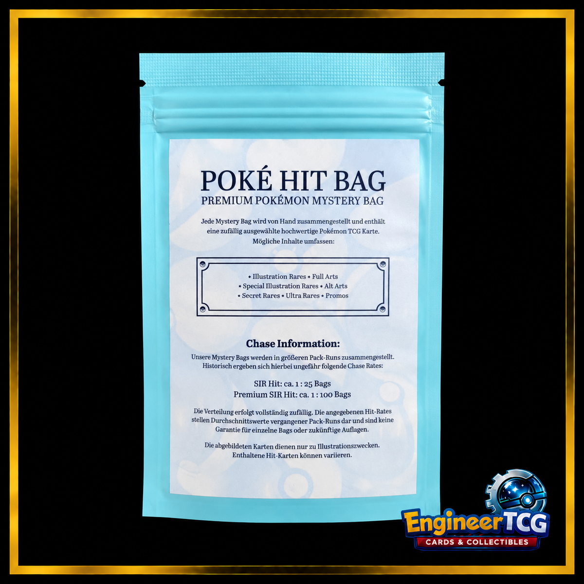 Poke Hit Bag - Premium Pokemon Mystery Bag | Garantierter TCG Hit