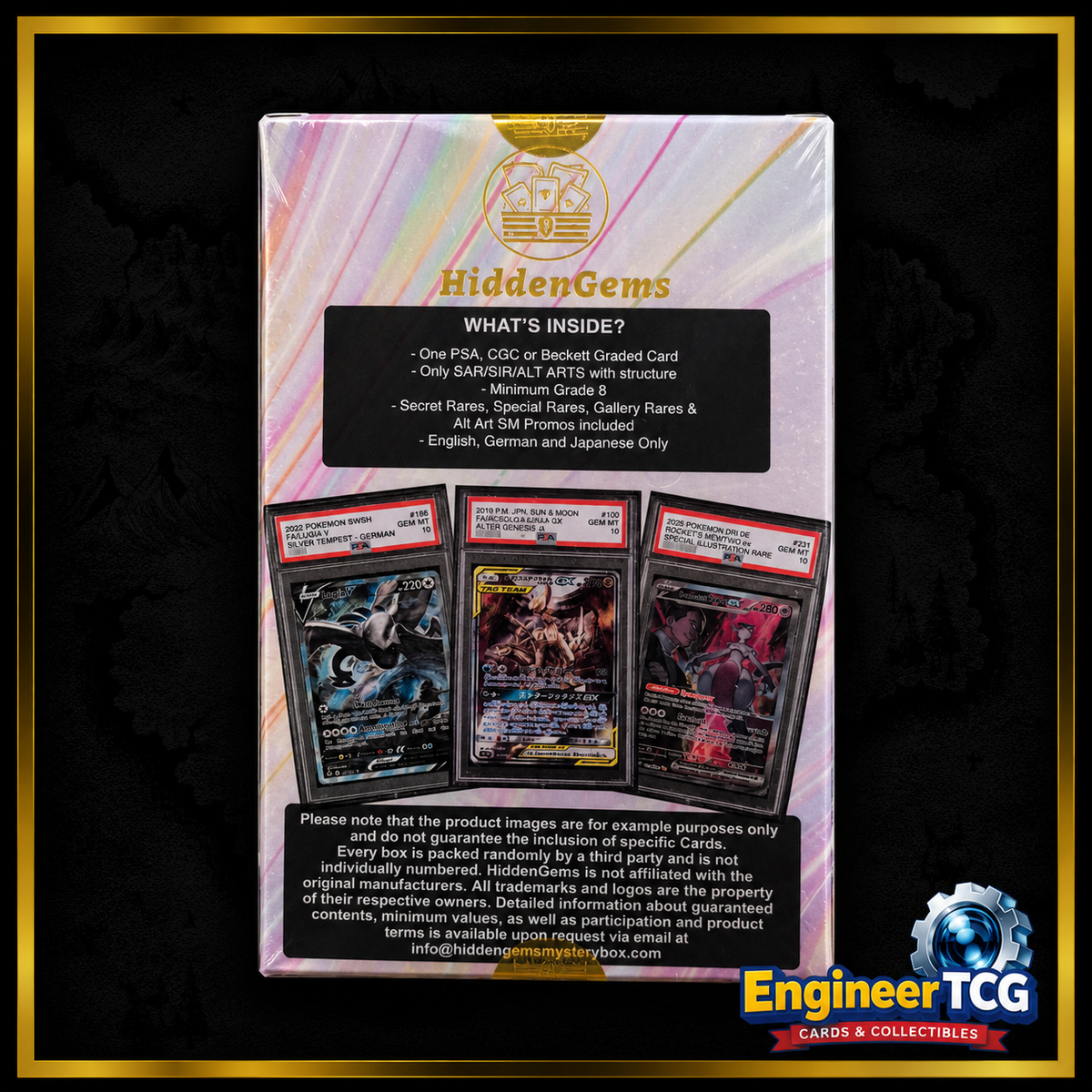 Hidden Gems – Pokemon Alt Art Party Box